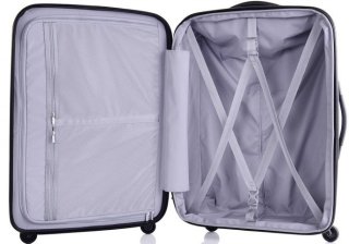 Чемодан гигант из поликарбоната 116/126 л Lojel Lucid, серый