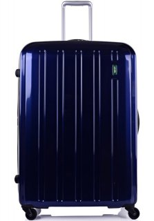 Чемодан гигант из поликарбоната 116/126 л Lojel Lucid, темно-синий