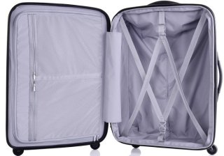 Чемодан гигант из поликарбоната 116/126 л Lojel Lucid, темно-синий