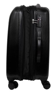 Чемодан гигант из поликарбоната 116/135 л Vip Collection Galaxy 28 Black