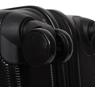 Чемодан гигант из поликарбоната 116/135 л Vip Collection Galaxy 28 Black
