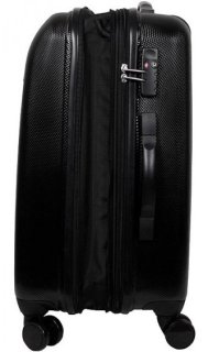 Чемодан гигант из поликарбоната 116/135 л Vip Collection Galaxy 28 Black