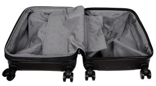 Чемодан гигант из поликарбоната 116/135 л Vip Collection Galaxy 28 Black