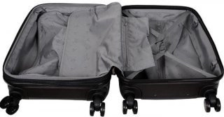 Чемодан гигант из поликарбоната 116/135 л Vip Collection Galaxy 28 Black