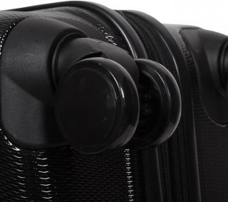 Чемодан гигант из поликарбоната 116/135 л Vip Collection Galaxy 28 Black