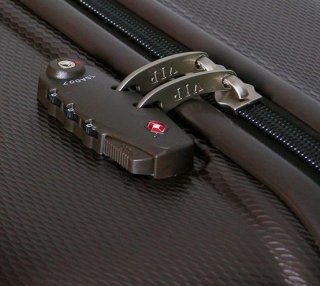 Чемодан гигант из поликарбоната 116/135 л Vip Collection Galaxy 28 Brown