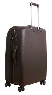 Чемодан гигант из поликарбоната 116/135 л Vip Collection Galaxy 28 Brown