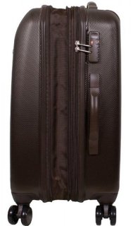 Чемодан гигант из поликарбоната 116/135 л Vip Collection Galaxy 28 Brown