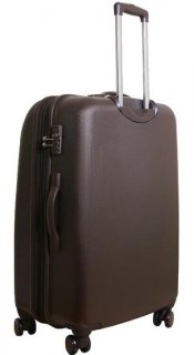 Чемодан гигант из поликарбоната 116/135 л Vip Collection Galaxy 28 Brown