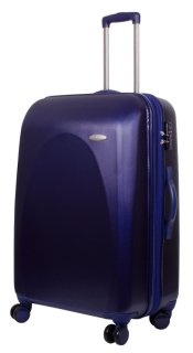 Чемодан гигант из поликарбоната 116/135 л Vip Collection Galaxy 28 Navy