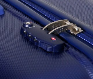 Чемодан гигант из поликарбоната 116/135 л Vip Collection Galaxy 28 Navy