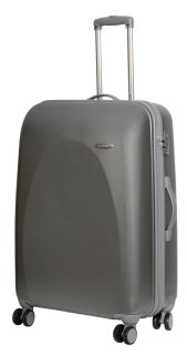 Чемодан гигант из поликарбоната 116/135 л Vip Collection Galaxy 28 Silver