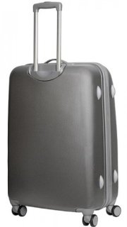 Чемодан гигант из поликарбоната 116/135 л Vip Collection Galaxy 28 Silver