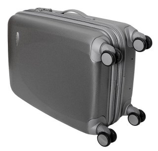 Чемодан гигант из поликарбоната 116/135 л Vip Collection Galaxy 28 Silver