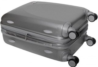 Чемодан гигант из поликарбоната 116/135 л Vip Collection Galaxy 28 Silver