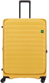 Чемодан гигант из поликарбоната 120/130 л Lojel Cubo, желтый