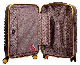 Чемодан гигант из поликарбоната 120 л Vip Collection Bahamas 28 Brown