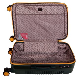 Чемодан гигант из поликарбоната 120 л Vip Collection Bahamas 28 Green