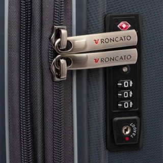 Чемодан гигант из полипропилена 114/125 л Roncato Spirit, антрацит