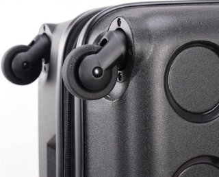 Чемодан гигант из полипропилена 117 л Lojel Vita Matte black