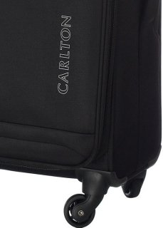 Чемодан гигант на 2-х колесах 104/120 л Carlton Nova, черный
