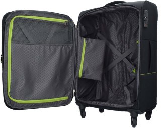 Чемодан гигант на 4-х колесах 102/115 л Travelite Solaris, черный