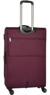 Чемодан гигант на 4-х колесах 105/118 л Travelite Meteor, красный