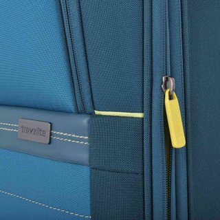 Чемодан гигант на 4-х колесах 105/118 л Travelite Meteor, синий