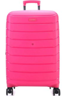 Чемодан гигант на 4-х колесах 106 л Titan Limit, розовый