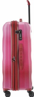 Чемодан гигант на 4-х колесах 110 л Titan Spring, розовый