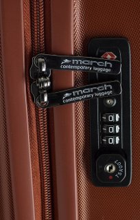 Чемодан гигант на 4-х колесах 113 л March Ranger терракот