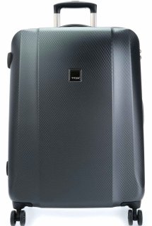 Чемодан гигант на 4-х колесах 113 л Titan Xenon Deluxe, серый