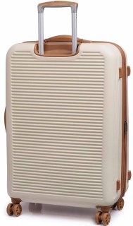 Чемодан гигант на 4-х колесах 129/159 л IT Luggage Valiant Cream