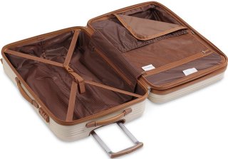 Чемодан гигант на 4-х колесах 129/159 л IT Luggage Valiant Cream