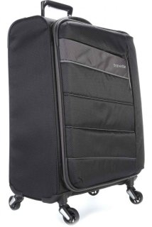 Валіза гігант на 4-х колесах 95/109 л Travelite Kite, чорний