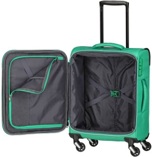 Чемодан гигант на 4-х колесах 95/109 л Travelite Kite Green