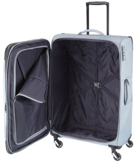 Чемодан гигант на 4-х колесах 95/109 л Travelite Kite, серый