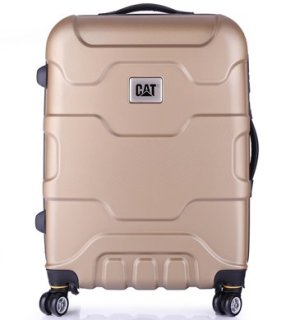 Валіза гігант ударостійка 111 л CAT Roll Cage, бронза