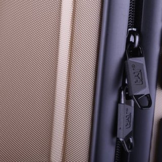Валіза гігант ударостійка 111 л CAT Roll Cage, бронза