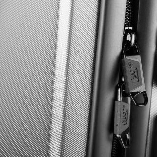 Валіза гігант стійка до ударів 111 л CAT Roll Cage, металік