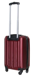 Чемодан малый на 4-х колесах Vip Collection Panama 20 Бордовый