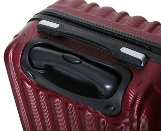 Чемодан малый на 4-х колесах Vip Collection Panama 20 Бордовый