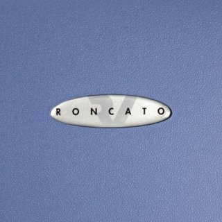 Чемодан на 4-х колесах из полипропилена 85 л Roncato Flexi, синий