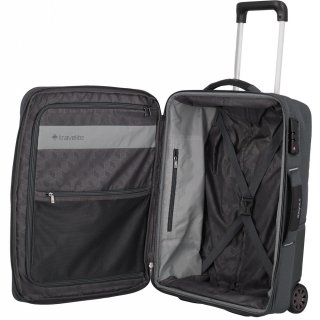 Чемодан на двух колесах Travelite Skaii для ручной клади на 42/46 л весом 2,6 кг Антрацит