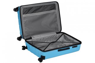 Чемодан пластиковый, 2E, Youngster, большой, 4 колеса, голубой (2E-SPPY-L-LB)