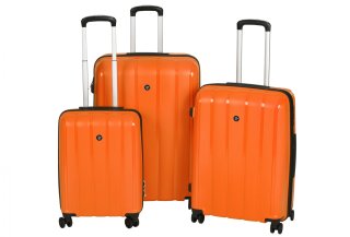Чемодан пластиковый, 2E, Youngster, большой, 4 колеса, оранжевый (2E-SPPY-L-OG)