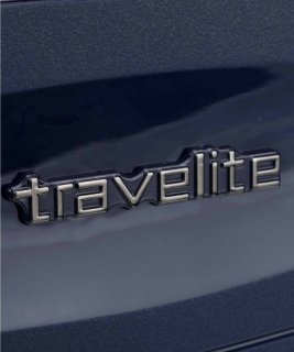 Чемодан под ручную кладь из полипропилена 37 л Travelite MOTION Navy