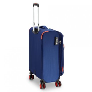 Чемодан под ручную кладь Roncato Lite PRINT на 42/48 л, вес 1,5 кг Синий