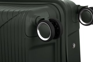 Чемодан ручная кладь 2E SIGMA весом 2,1 кг на 36 л из полипропилена Изумруд