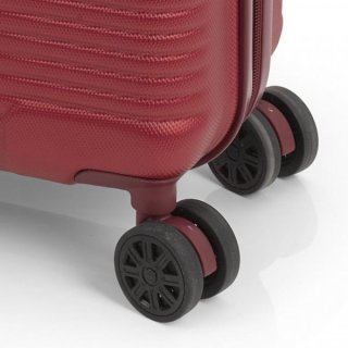 Чемодан ручная кладь Gabol Balance на 32 л из ABS пластика на 4 колесах Красный